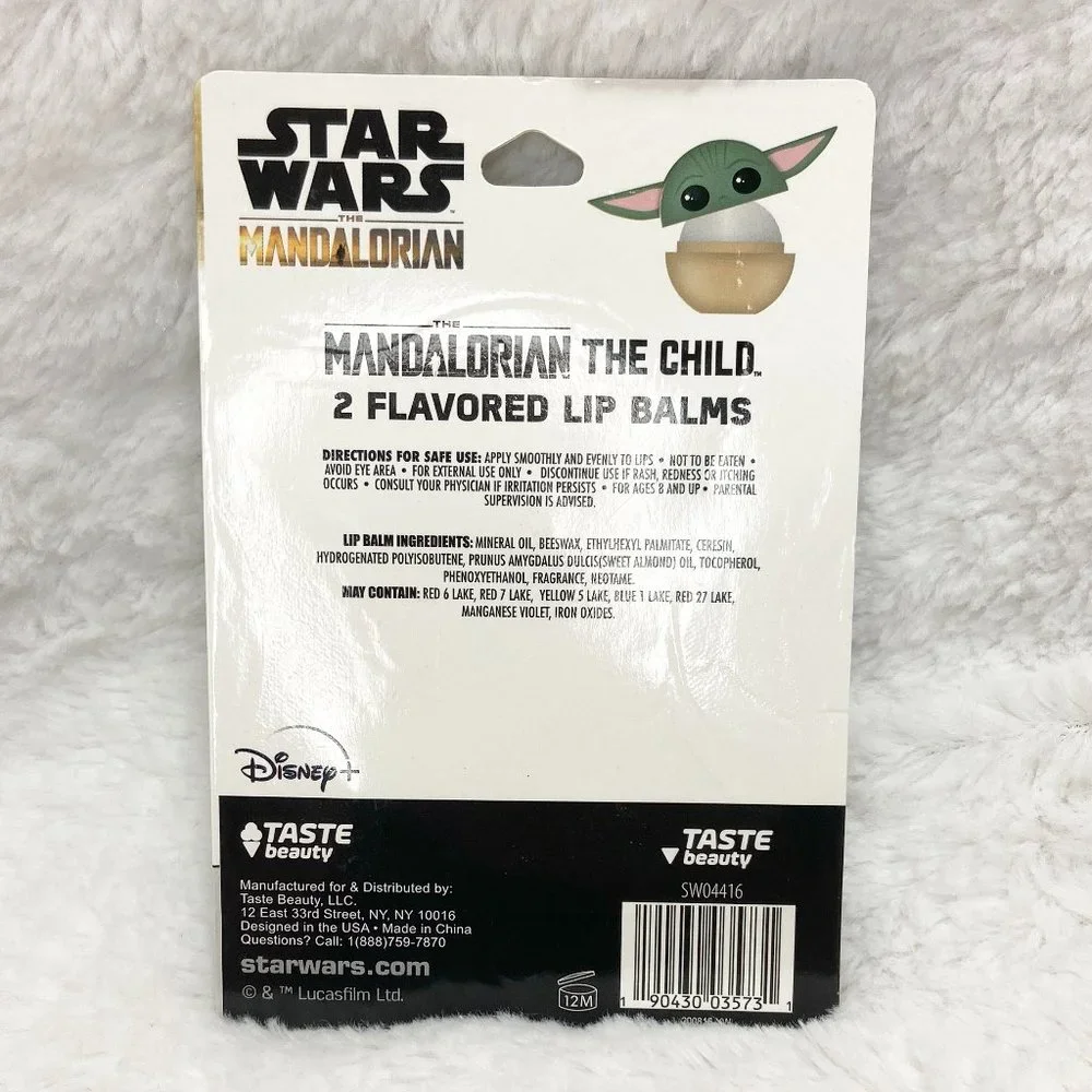 Stars Wars Mandalorian The Child Lip Balm Set